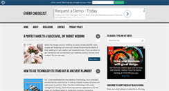 Desktop Screenshot of eventchecklist.net